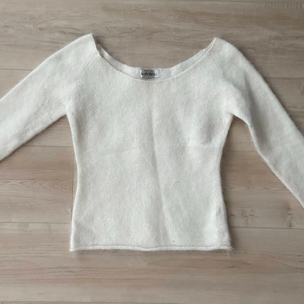 Vintage Off the Shoulder Sweater